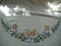 Bluemar mamka - Holy angel tree skirt