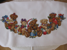 Mijamija - Christmas bears tree skirt